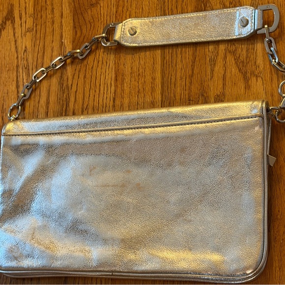 Tory Burch Shimmering Gold Clutch - Picture 3 of 3